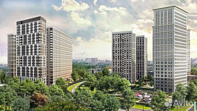 3-к квартира, 101.4 м², 2/24 эт. 3-к квартира, 101.4 м², 2/24 эт.