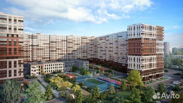 1-к квартира, 33.5 м², 2/17 эт.