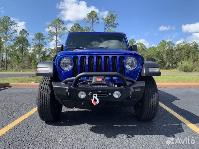 Бампер стальной силовой Jeep Wrangler JL