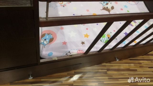 Детская кроватка фея, венге Детская кроватка фея, венге