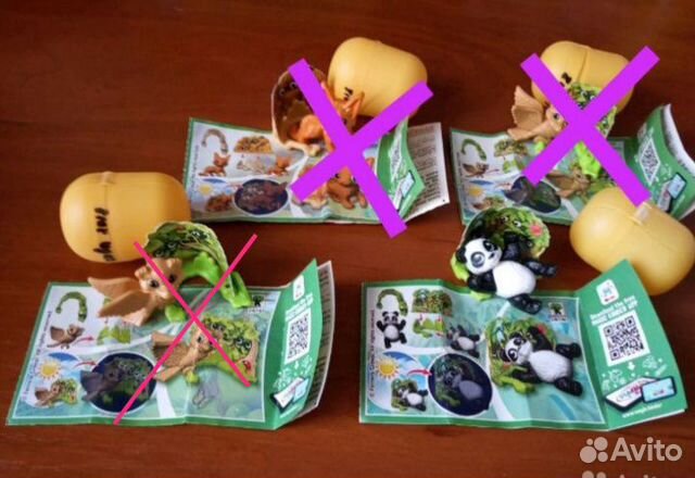 Киндер сюрприз natoons