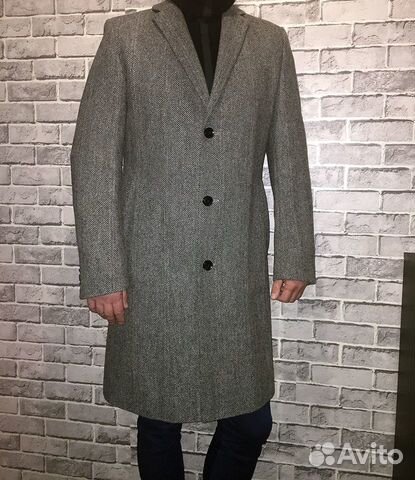 Пальто Hugo Boss. Оригинал. Шерсть. XL Пальто Hugo Boss. Оригинал. Шерсть. XL