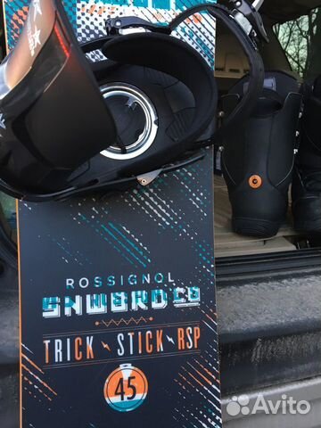 Сноуборд детский rossignol + крепление и ботинки