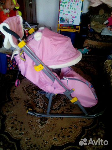 Санки коляска Ника 6 Санки коляска Ника 6