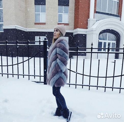 Шуба песец Шуба песец
