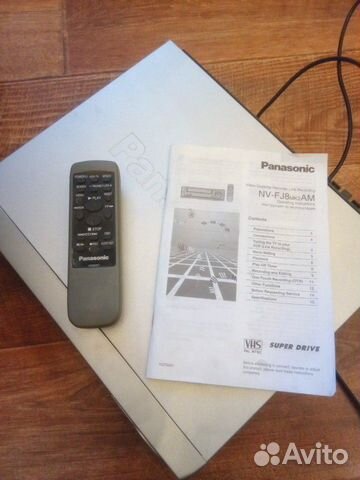 Видеомагнитофон Panasonic с пультом Видеомагнитофон Panasonic с пультом