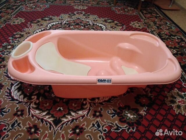 Детская ванночка Cam для купания с горкой