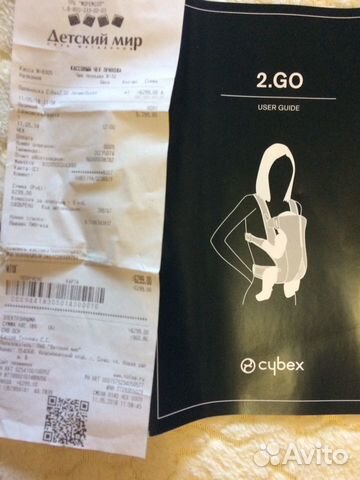 Кенгуру- переноска Cybex 2.GO by Jeremy Scott с 3 Кенгуру- переноска Cybex 2.GO by Jeremy Scott с 3