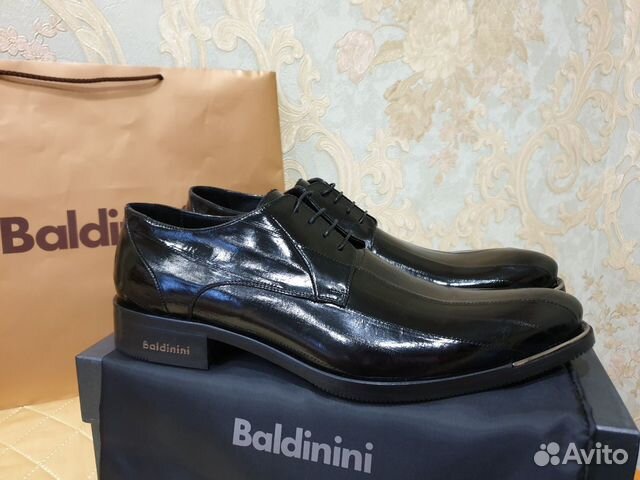 Ботинки мужские из кожи угря Baldinini 43 разме