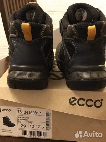 Ботинки ecco 29