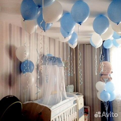Шары с гелием для встречи из роддома Шары с гелием для встречи из роддома