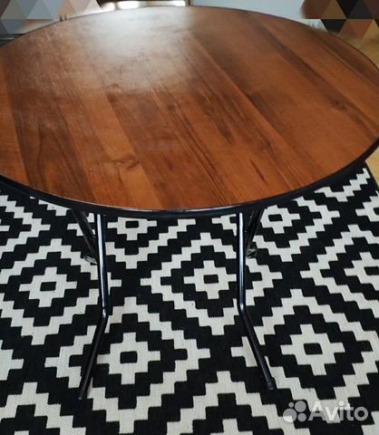 Стол обеденный круглый складной Стол обеденный круглый складной