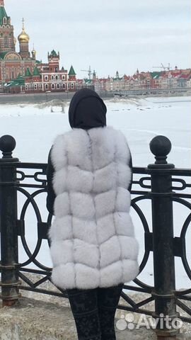 Жилетка из песца Жилетка из песца