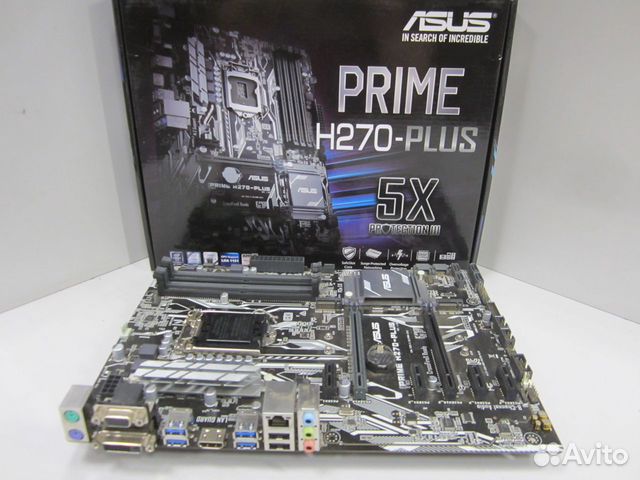 Материнская плата asus prime H270-plus Материнская плата asus prime H270-plus