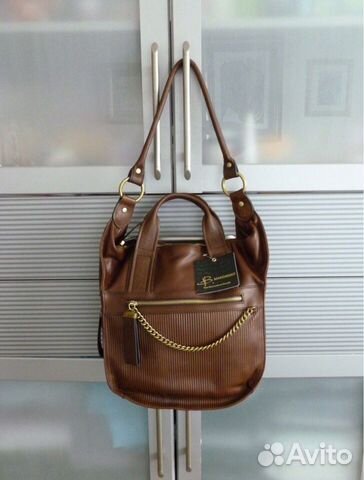 Makowsky коричневая кожаная сумка