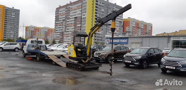 Ямобур эксковатор