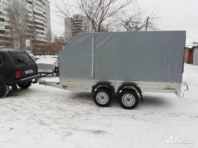 Прицеп 2 оси сст-11 супер 350х150
