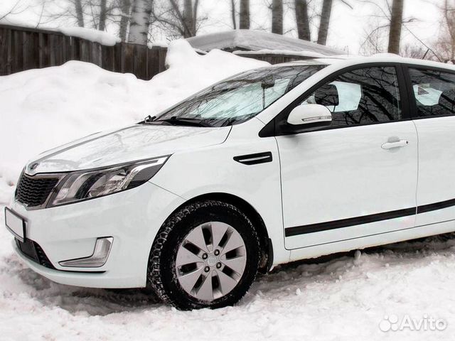 Молдинг на переднюю левую дверь Kia Rio глянец Молдинг на переднюю левую дверь Kia Rio глянец