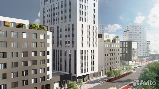 1-к квартира, 73.3 м², 1/8 эт.