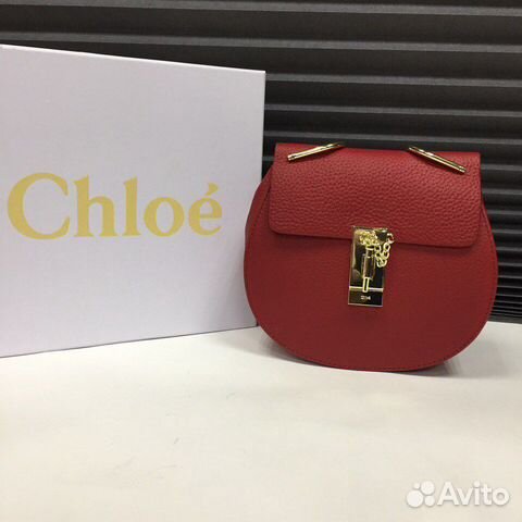 Сумка Chloe Drew Клатч Хлое Кожа на цепочке