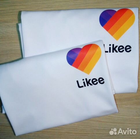 Футболка, майка Likee маленькое сердце Футболка, майка Likee маленькое сердце
