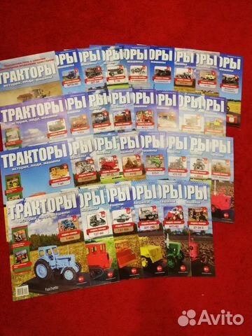 Коллекция модели тракторов с N1 по N31