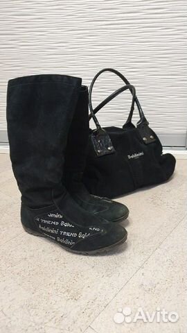 Сапоги и сумка Baldinini
