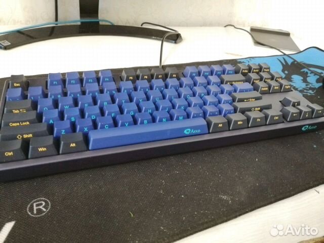 Игровая клавиатура(akko 3087) cherry mx red