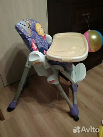 Стул для кормления chicco polly