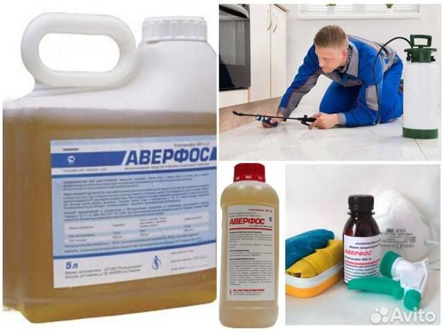Аверфос в розлив от клопов и тараканов