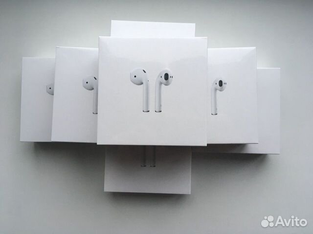 Apple Airpods 2 с проводной зарядкой новые ориг
