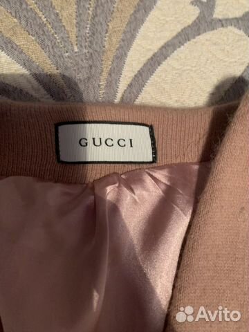 Кашемировая кофта-накидка Gucci
