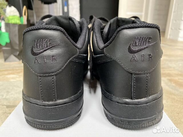 Кроссовки мужские Nike Air Force 1 07 чёрные Кроссовки мужские Nike Air Force 1 07 чёрные