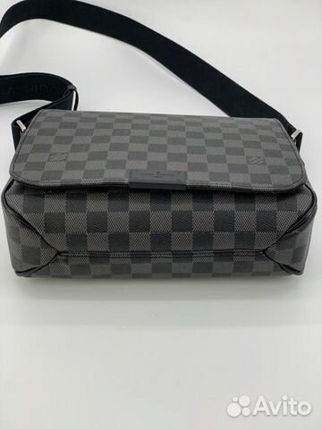 Новая мужская сумка для кожа + канва Louis Vuitton Новая мужская сумка для кожа + канва Louis Vuitton