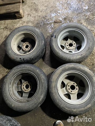 Комплект лета 175/70/R13 на литых дисках ваз 4x98