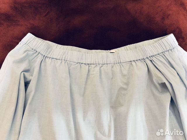 Рубашка с открытыми плечами