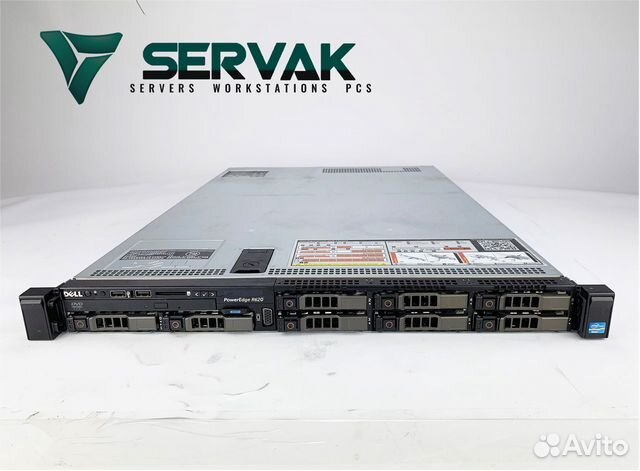 Сервер dell R620 8SFF 2x E5-2690 64GB Сервер dell R620 8SFF 2x E5-2690 64GB
