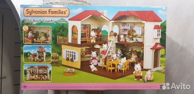 Sylvanian большой дом со светом, новый Sylvanian большой дом со светом, новый