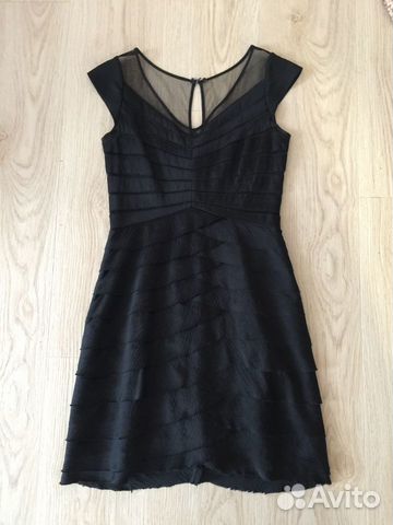 Черное коктейльное платье Черное коктейльное платье