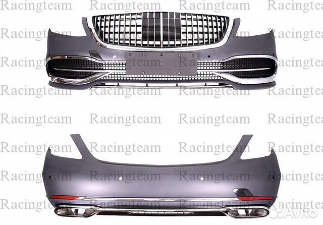 Обвес рестайлинг Mercedes Maybach X222 полный