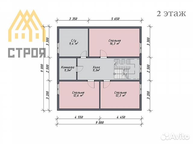 Каркасный дом 160 кв.м