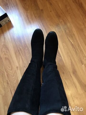 Зимние сапоги, натур. мех, 38 размер