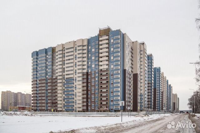 2-к квартира, 63.4 м², 9/18 эт. 2-к квартира, 63.4 м², 9/18 эт.