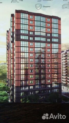 1-к квартира, 42 м², 6/19 эт. 1-к квартира, 42 м², 6/19 эт.
