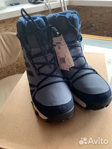 Новые зимние ботинки адидас по стельке 25 см