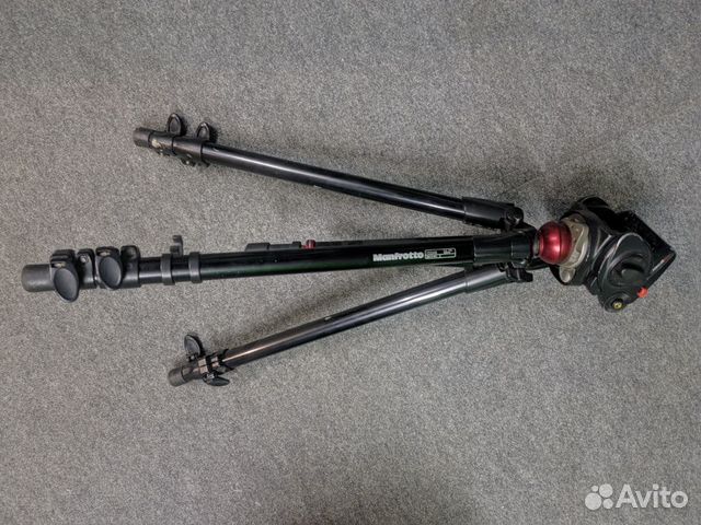 Штатив проф видеоштатив Manfrotto 755xb с головой