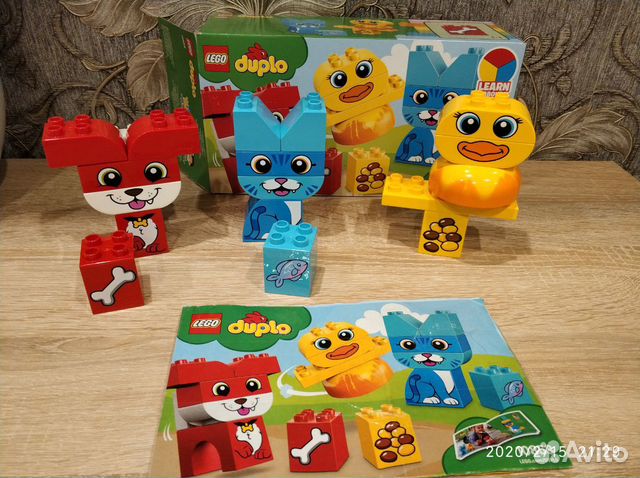 Конструктор lego Duplo Мои первые домашние животны