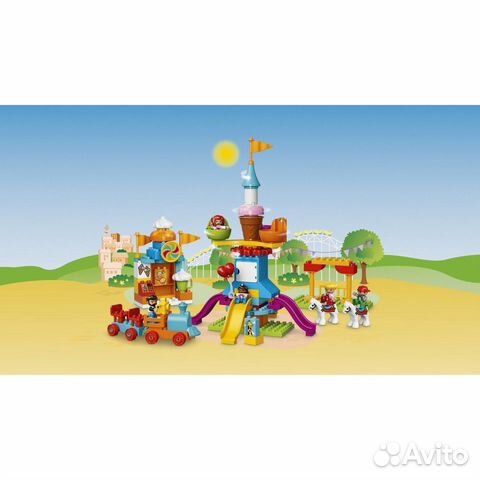 Lego duplo Новый.Большой парк аттракционов (10840) Lego duplo Новый.Большой парк аттракционов (10840)