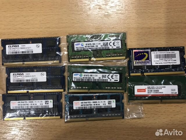 Оперативная память Sodimm RAM