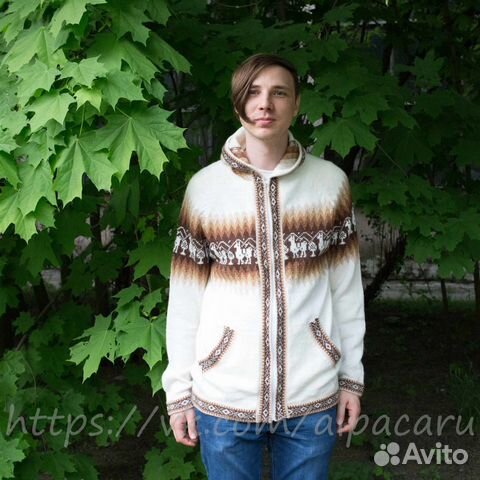 Мужские свитеры альпака шерсть Перу свитер альпака